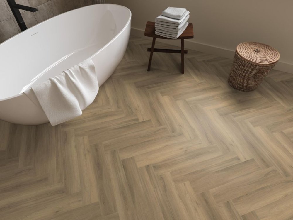 Ambiant Spigato Avanto Visgraat Klik PVC Naturel - Ambiant