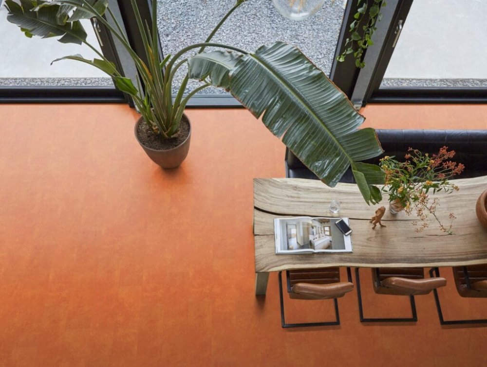 Floorlife Finsbury Rechte plank Plak PVC oranje