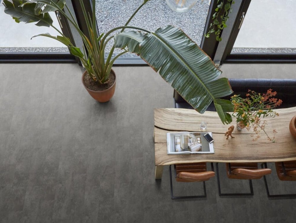 Floorlife Finsbury Rechte plank Plak PVC Grijs