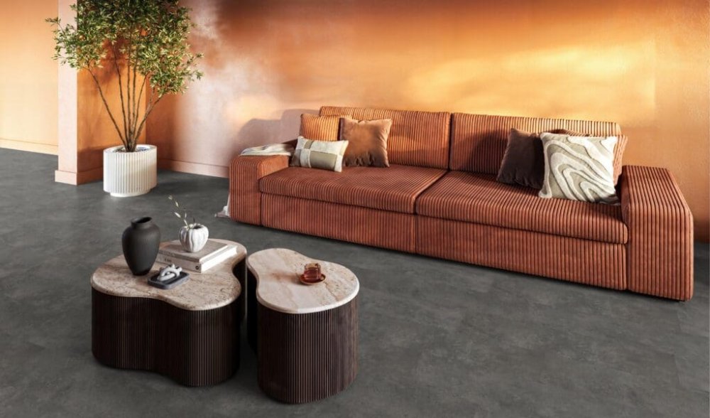 Floorlife Finsbury Rechte plank Plak PVC Grijs - Floorlife