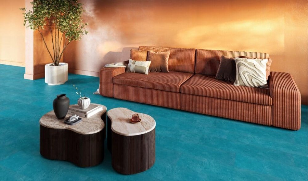 Floorlife Finsbury Rechte plank Plak PVC blauw - Floorlife