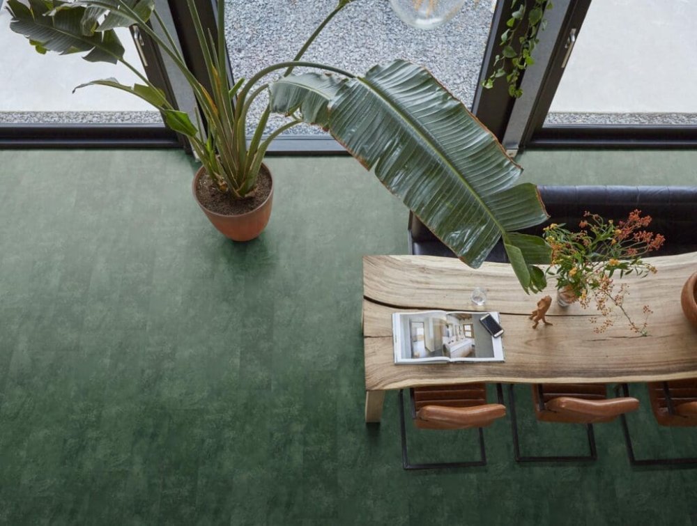 Floorlife Finsbury Rechte plank Plak PVC groen