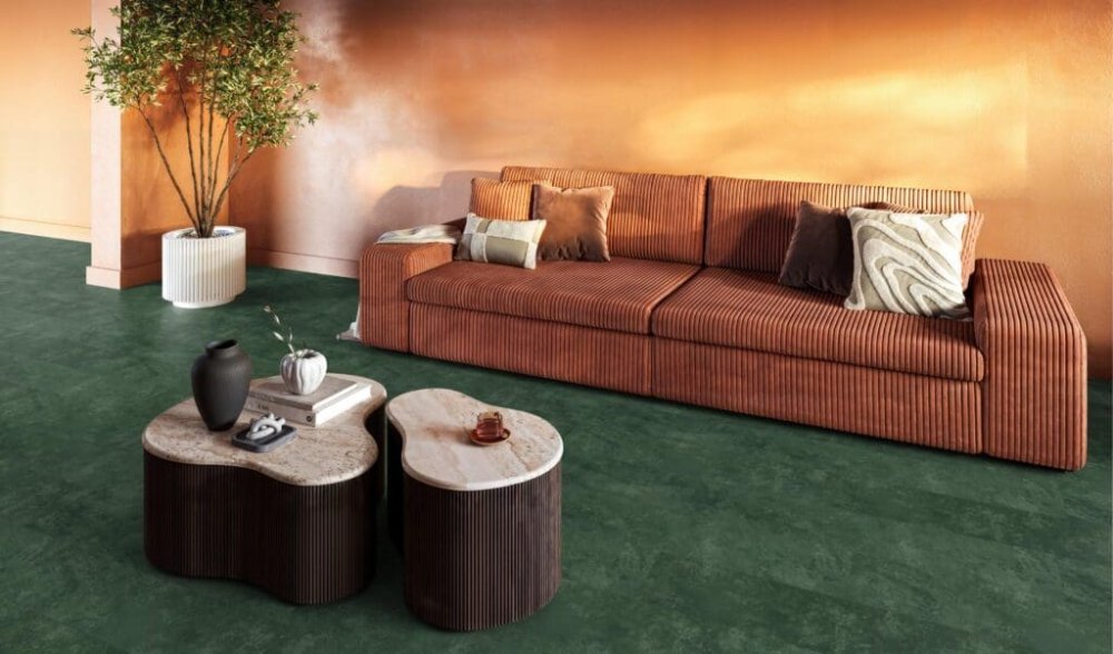 Floorlife Finsbury Rechte plank Plak PVC groen - Floorlife