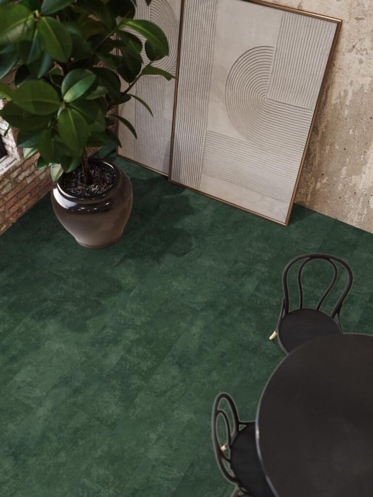 Floorlife Finsbury Rechte plank Plak PVC groen - Floorlife