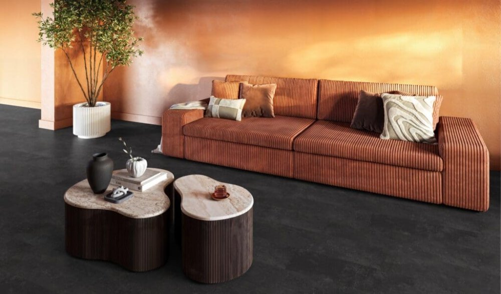 Floorlife Finsbury Rechte plank Plak PVC Grijs - Floorlife