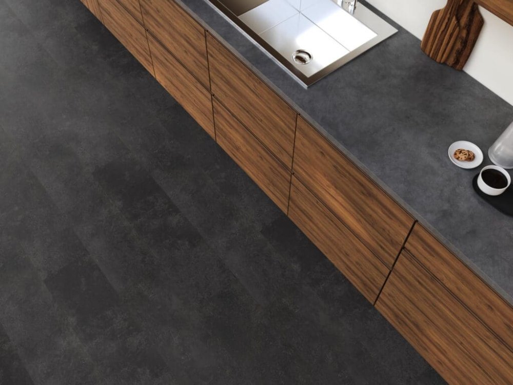 Floorlife Finsbury Rechte plank Plak PVC Grijs - Floorlife