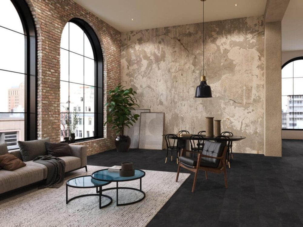 Floorlife Finsbury Rechte plank Plak PVC Grijs - Floorlife