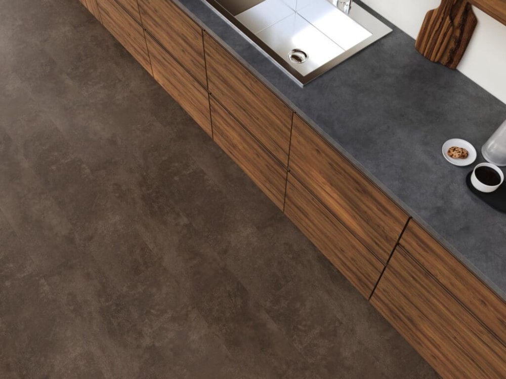 Floorlife Finsbury Rechte plank Plak PVC Bruin - Floorlife