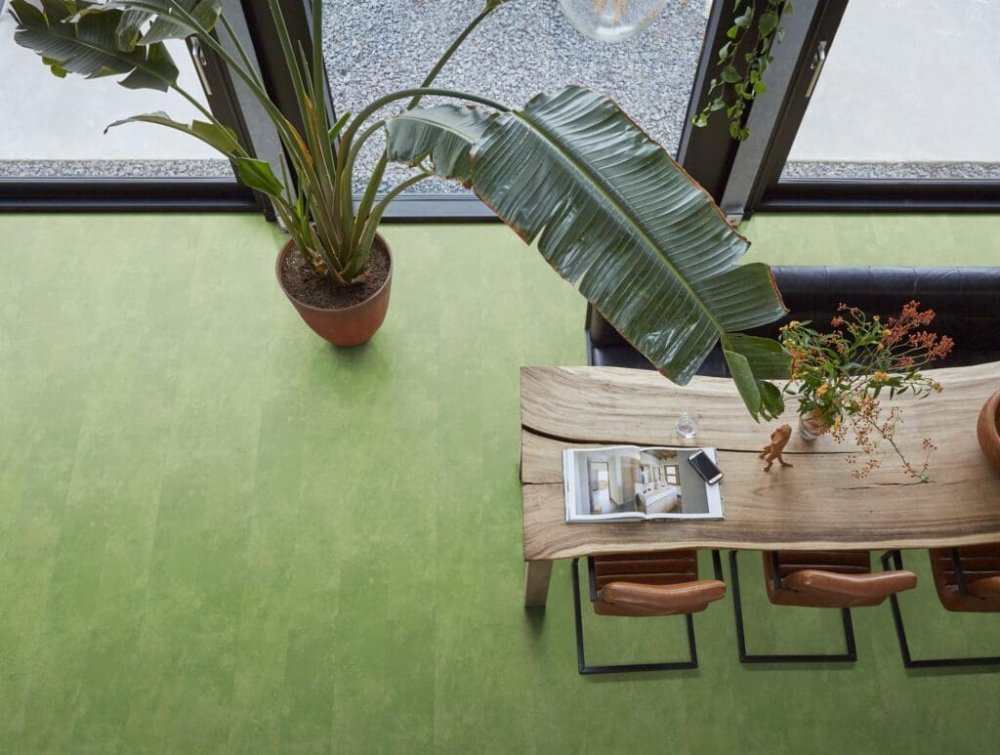 Floorlife Finsbury Rechte plank Plak PVC groen