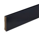 Co-pro gelakte plint amsterdam zwart RAL 9005 90×15