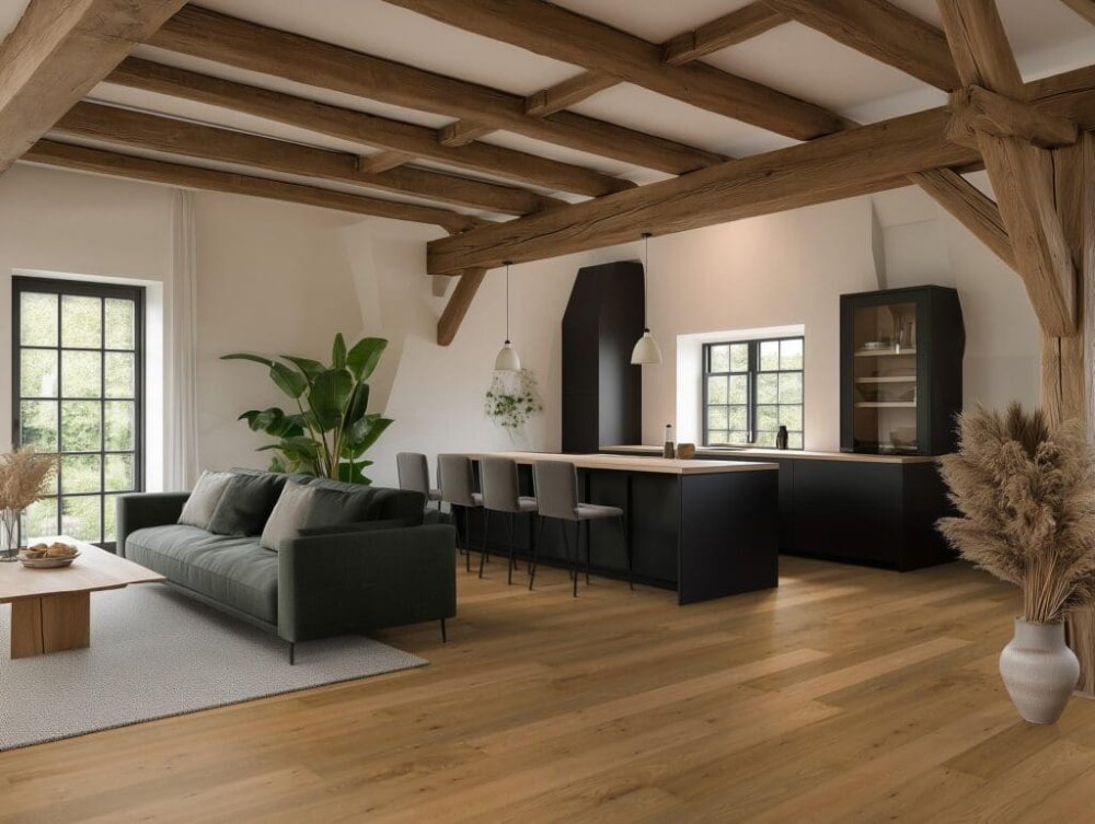Floorlife Crestwood Hills Rechte plank Parket Naturel - Floorlife