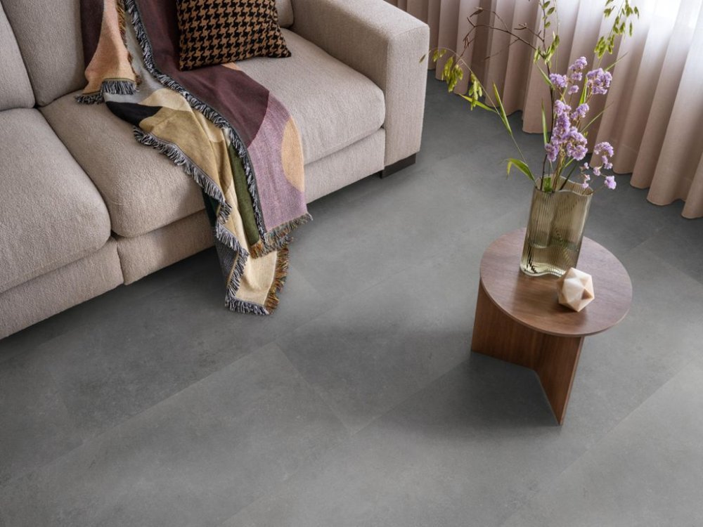 Ambiant Sarino Visgraat Klik PVC Antraciet - Ambiant