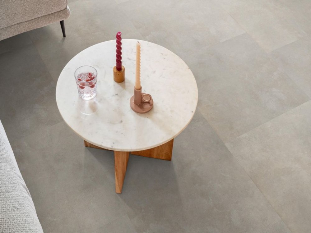 Ambiant Ceramo Betonlook Plak PVC Beige