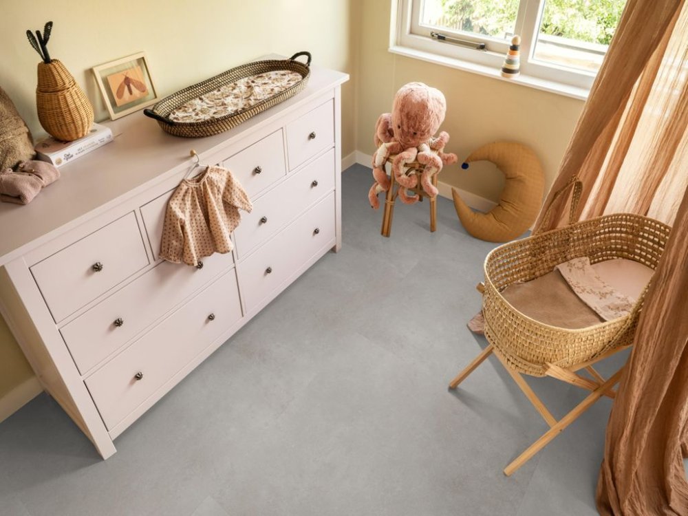 Ambiant Sarino Betonlook Plak PVC Grijs - Ambiant