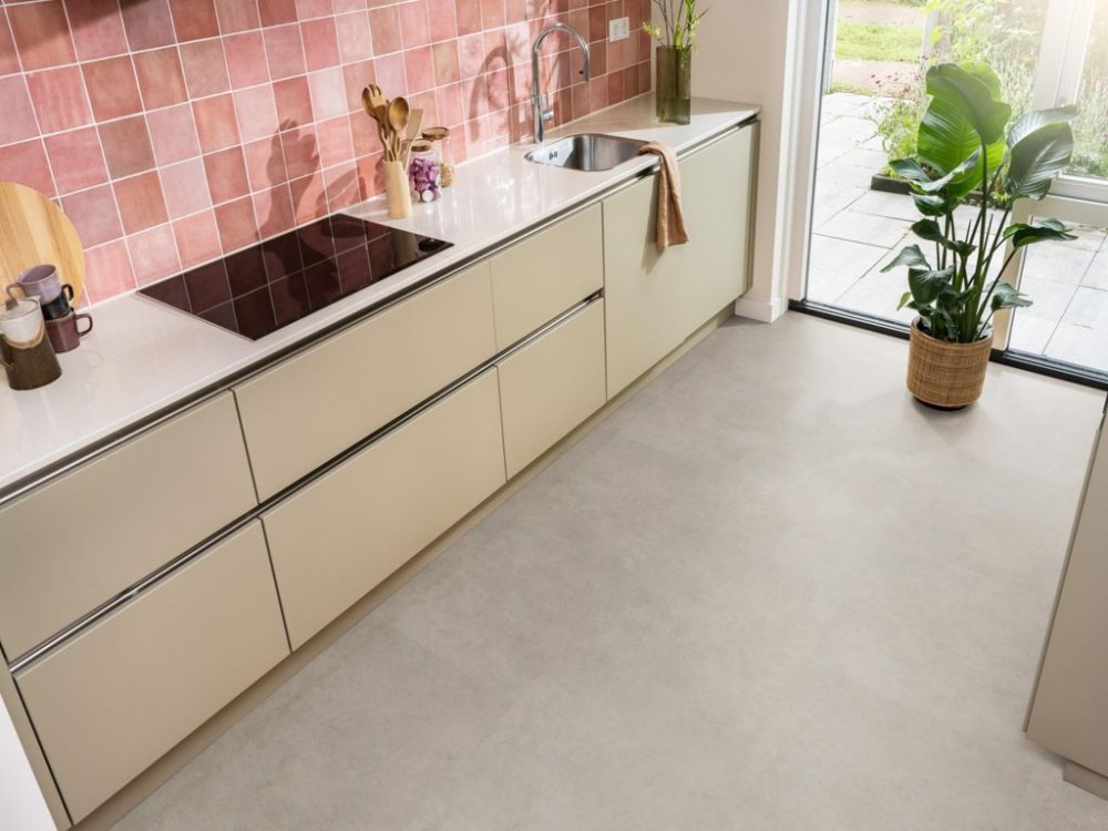Ambiant Cerino Betonlook Plak PVC Grijs - Ambiant