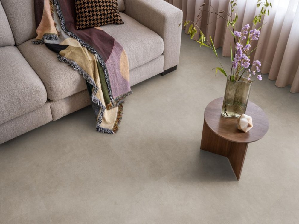 Ambiant Cerino Betonlook Plak PVC Grijs - Ambiant