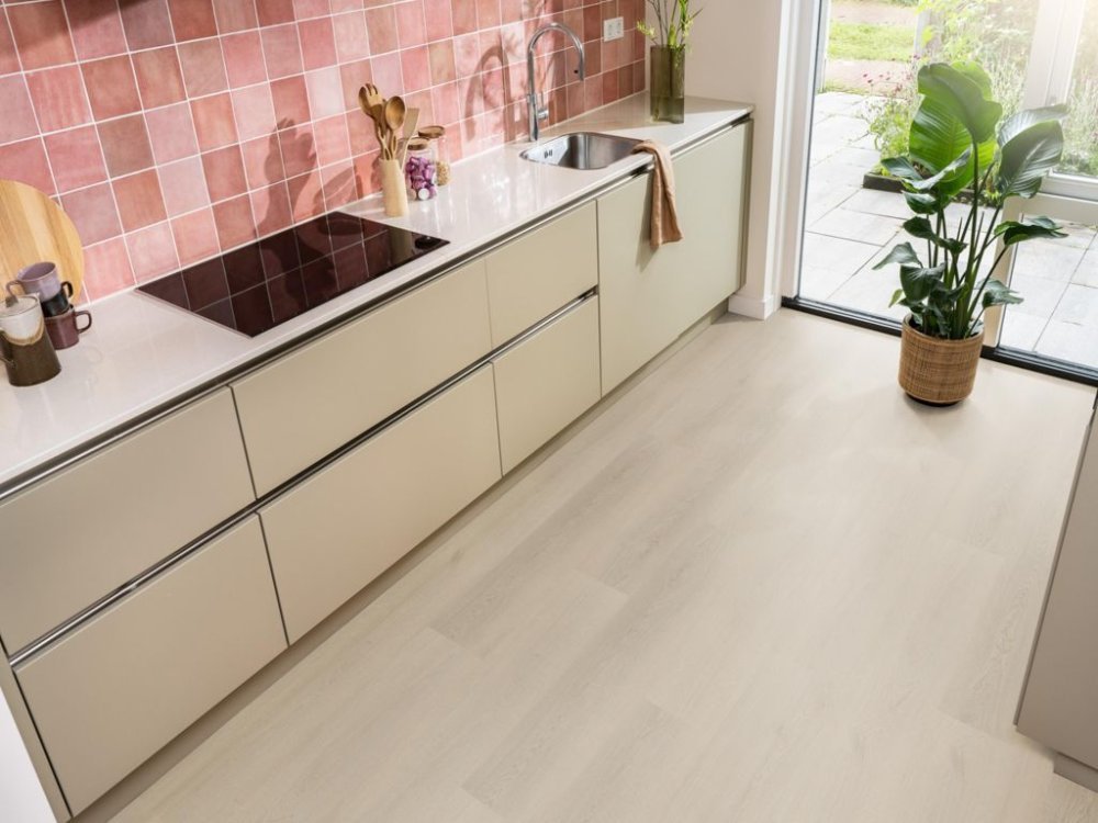 Ambiant Navaro Visgraat Klik PVC Beige - Ambiant