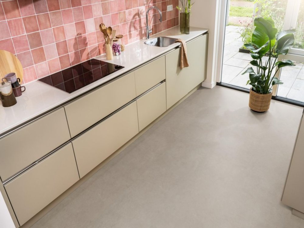 Ambiant Cerino Visgraat Klik PVC paars - Ambiant