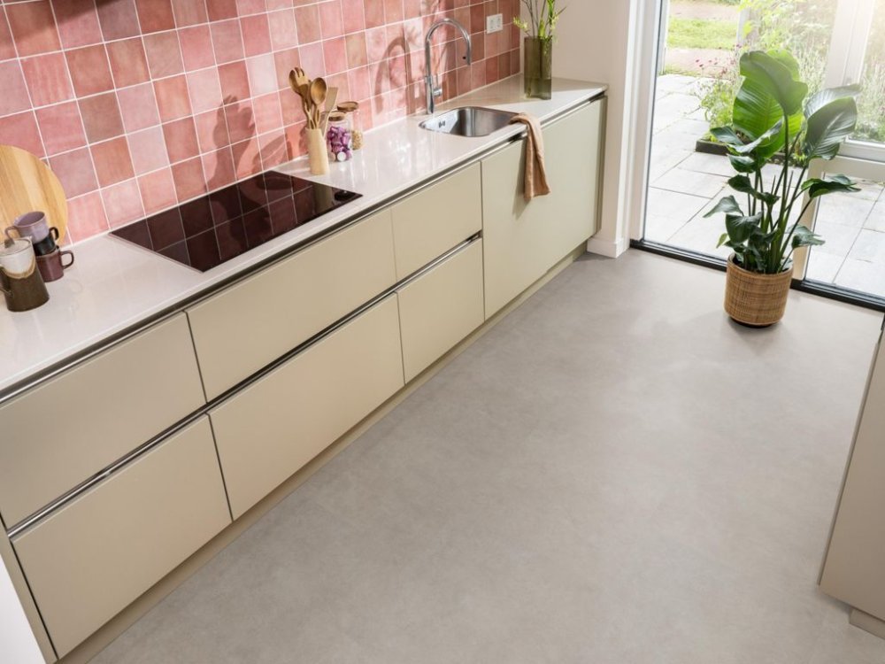Ambiant Cerino Betonlook Plak PVC Grijs - Ambiant