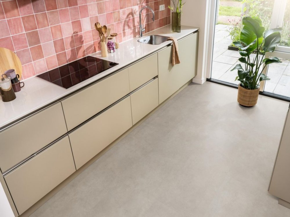 Ambiant Cerino Betonlook Plak PVC Grijs - Ambiant