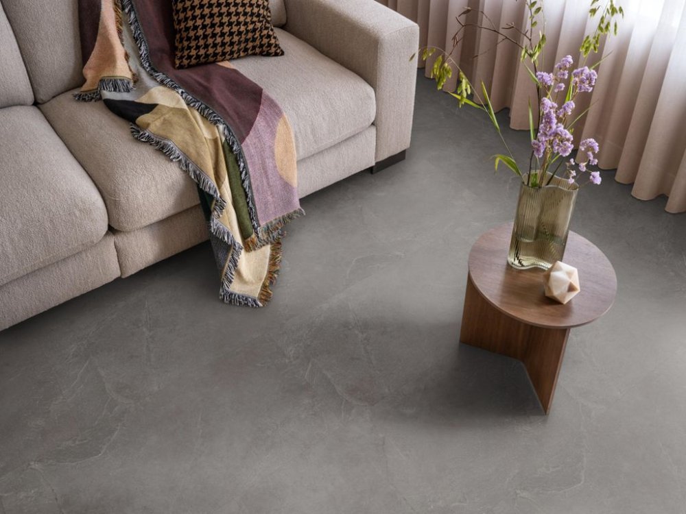 Ambiant Noveno Betonlook Plak PVC Grijs - Ambiant