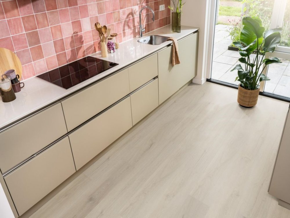 Ambiant Valento Visgraat Klik PVC Beige - Ambiant