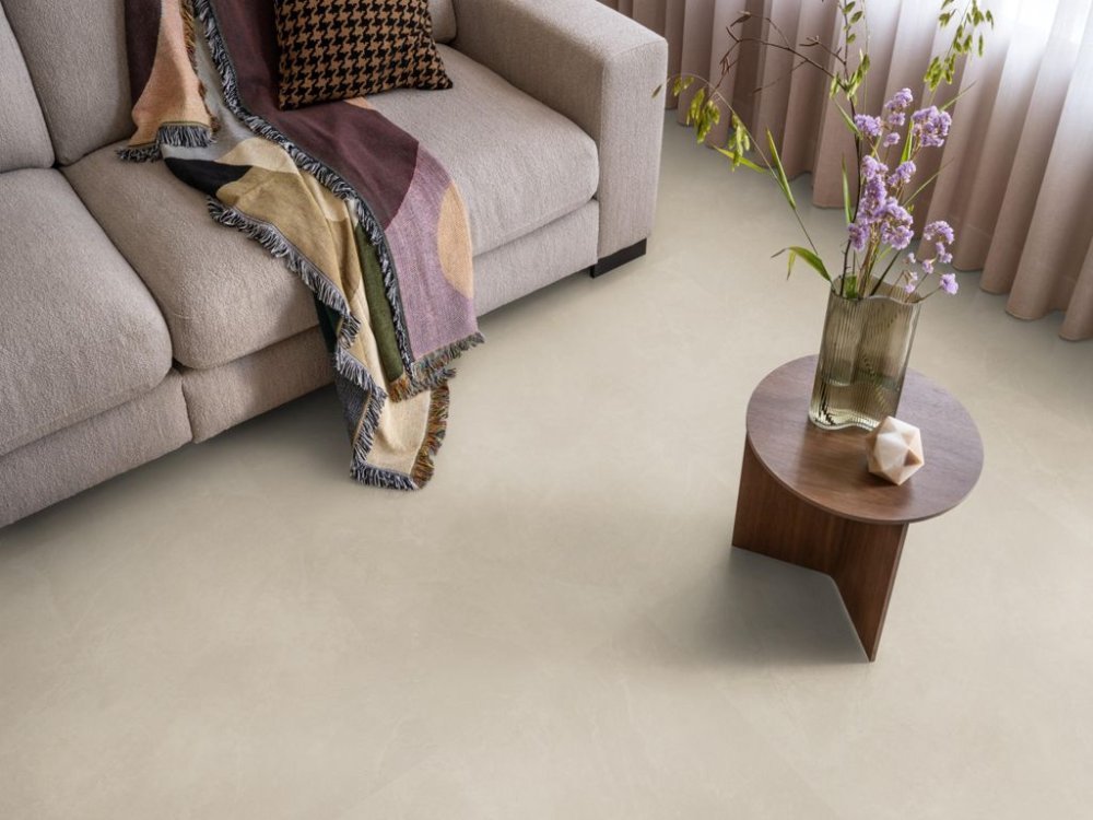 Ambiant Noveno Betonlook Plak PVC Beige - Ambiant