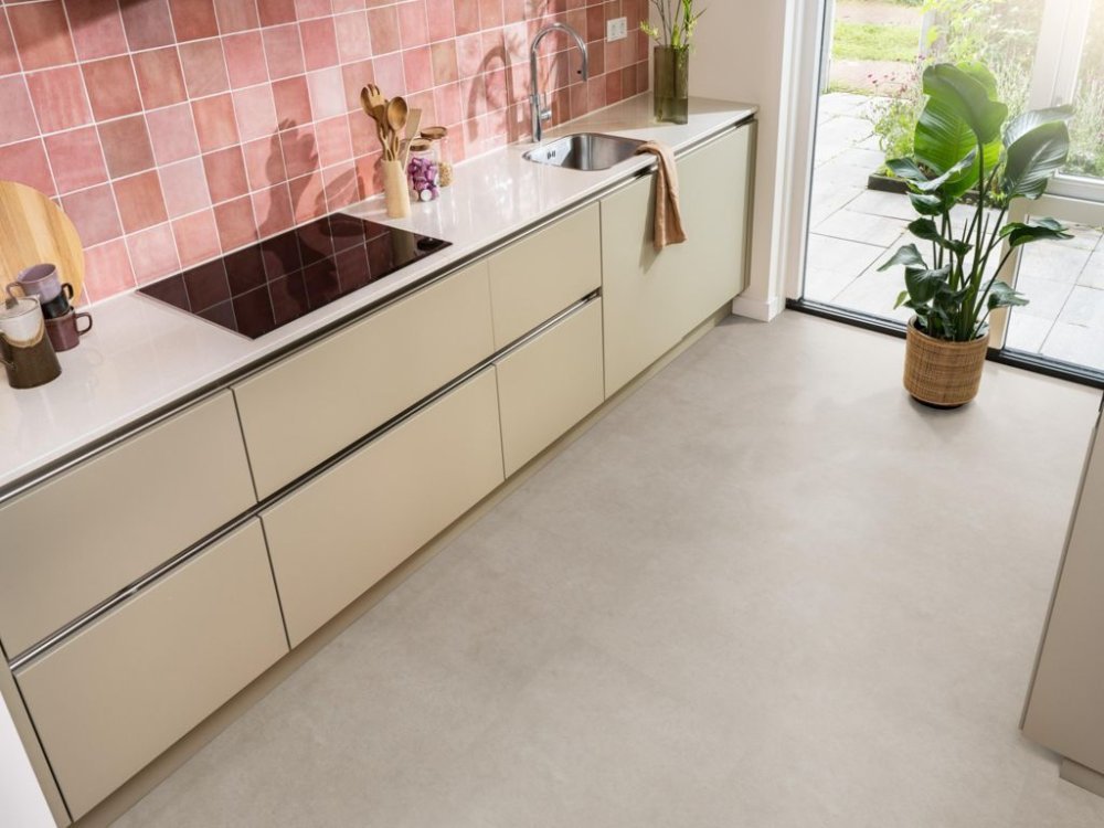 Ambiant Cerino Betonlook Plak PVC Grijs - Ambiant