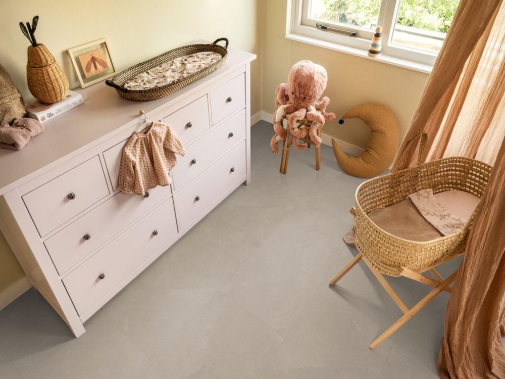Ambiant Noveno Betonlook Plak PVC Beige - Ambiant