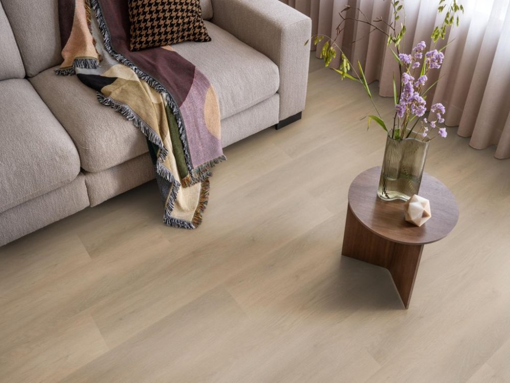 Ambiant Sentima Visgraat Klik PVC Beige - Ambiant