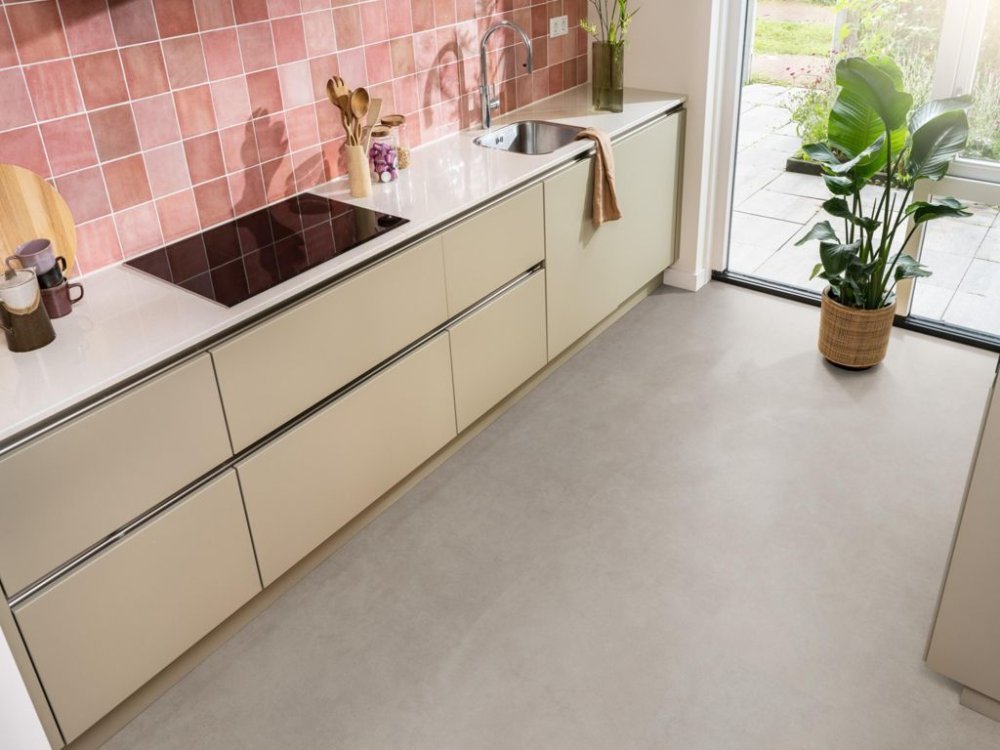 Ambiant Cerino Betonlook Plak PVC Grijs - Ambiant