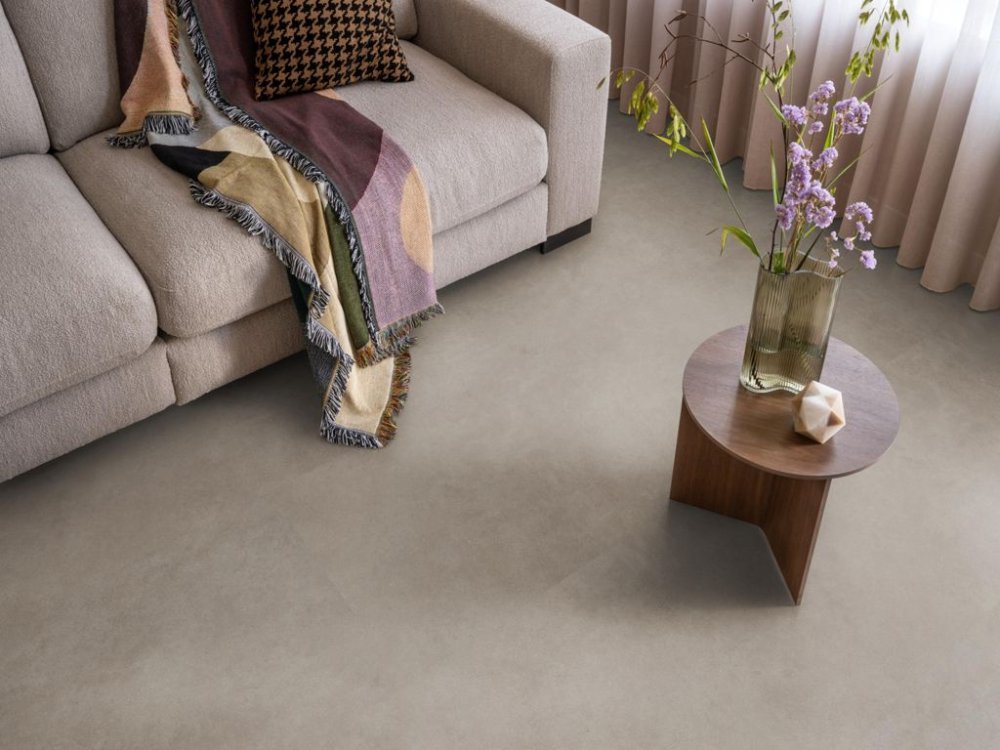 Ambiant Cerino Betonlook Plak PVC Grijs - Ambiant