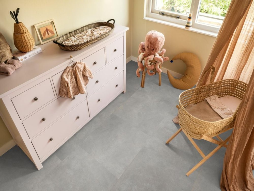 Ambiant Ceramo Betonlook Plak PVC Lichtgrijs - Ambiant