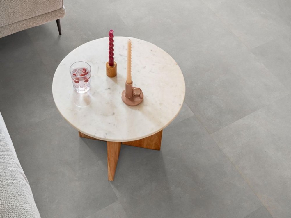 Ambiant Ceramo Betonlook Plak PVC Lichtgrijs