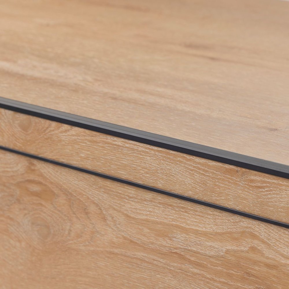 Ambiant Co-pro Rechte plank Plak PVC Zwart - Ambiant