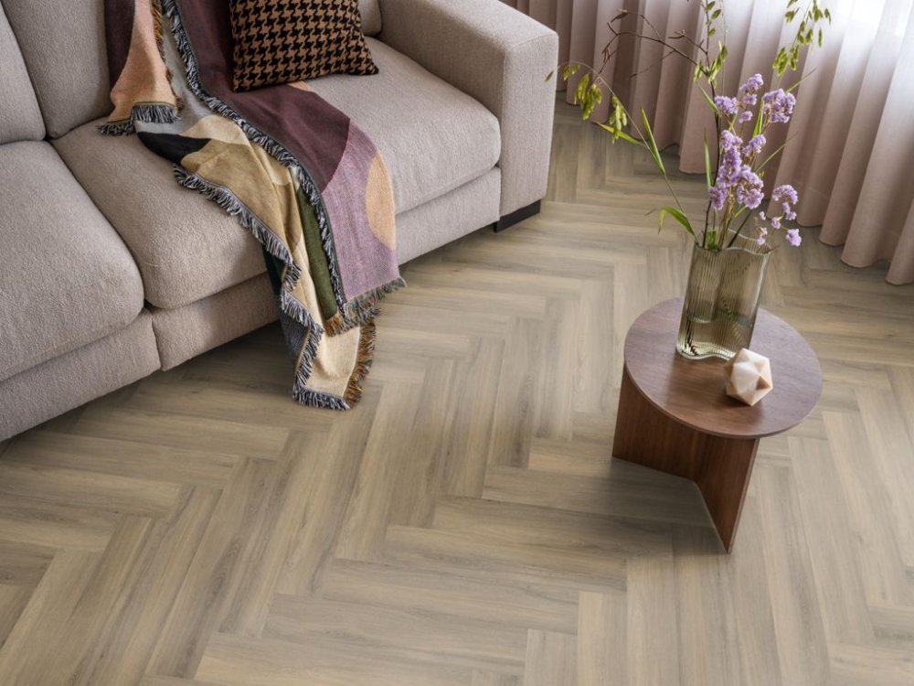 Ambiant Spigato Avanto Visgraat Klik PVC Donker - Ambiant