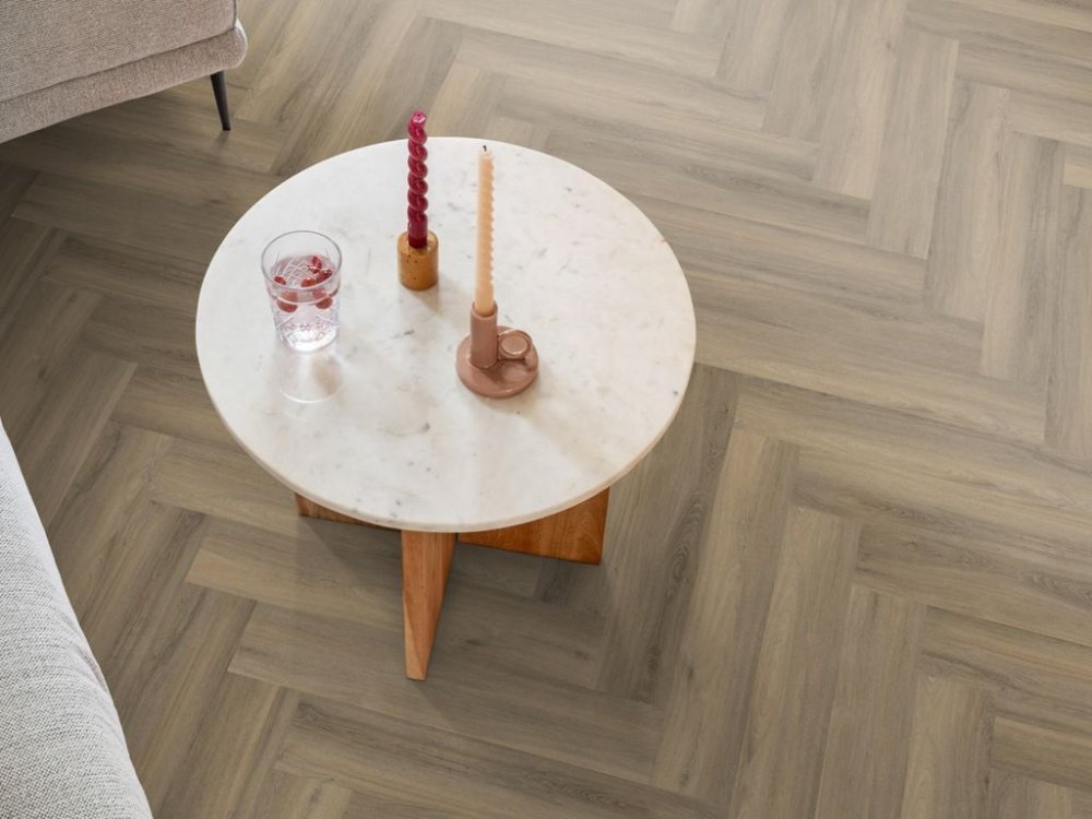 Ambiant Spigato Avanto Visgraat Klik PVC Donker