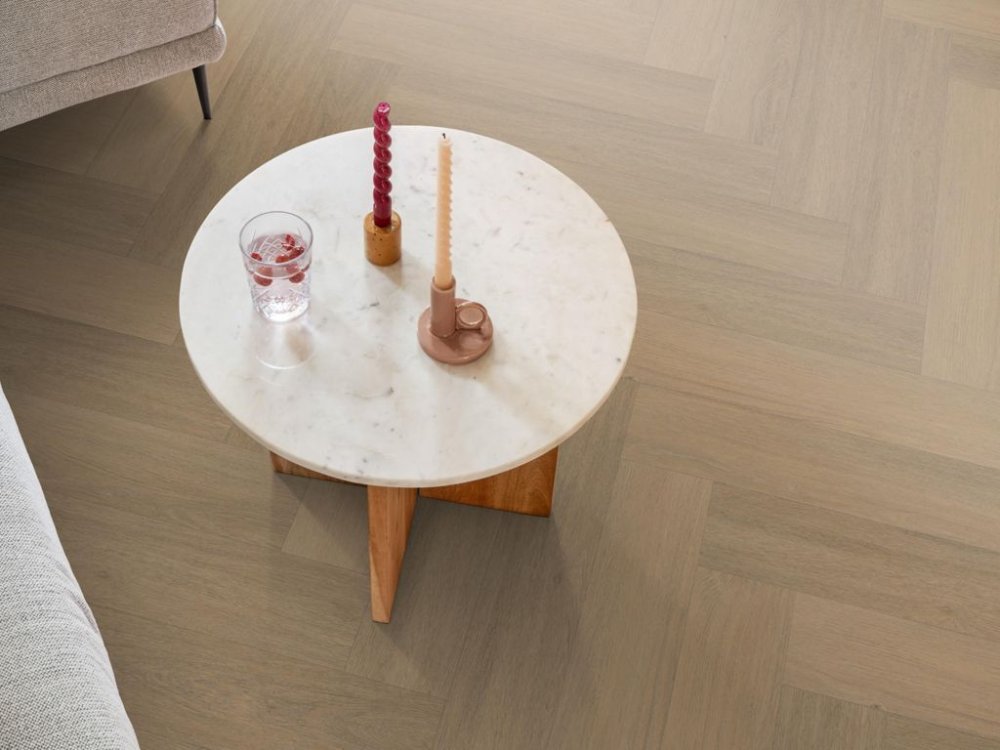 Ambiant Spigato Viranto Visgraat Klik PVC Bruin