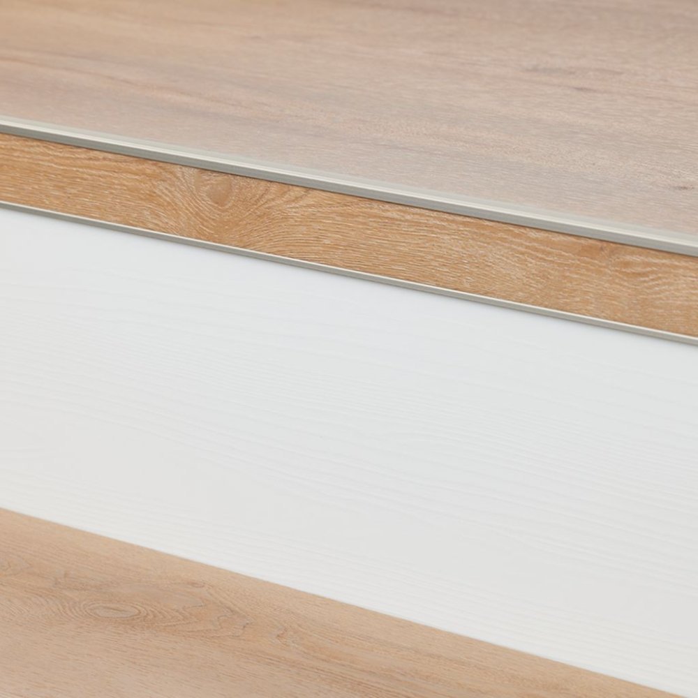 Ambiant Stootbord Rechte plank Plak PVC Wit