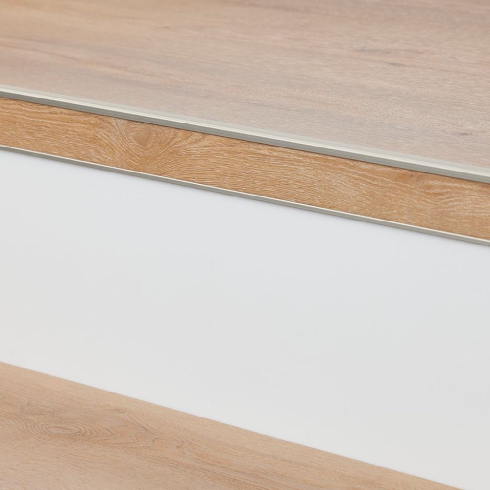 Ambiant Stootbord Rechte plank Plak PVC Wit