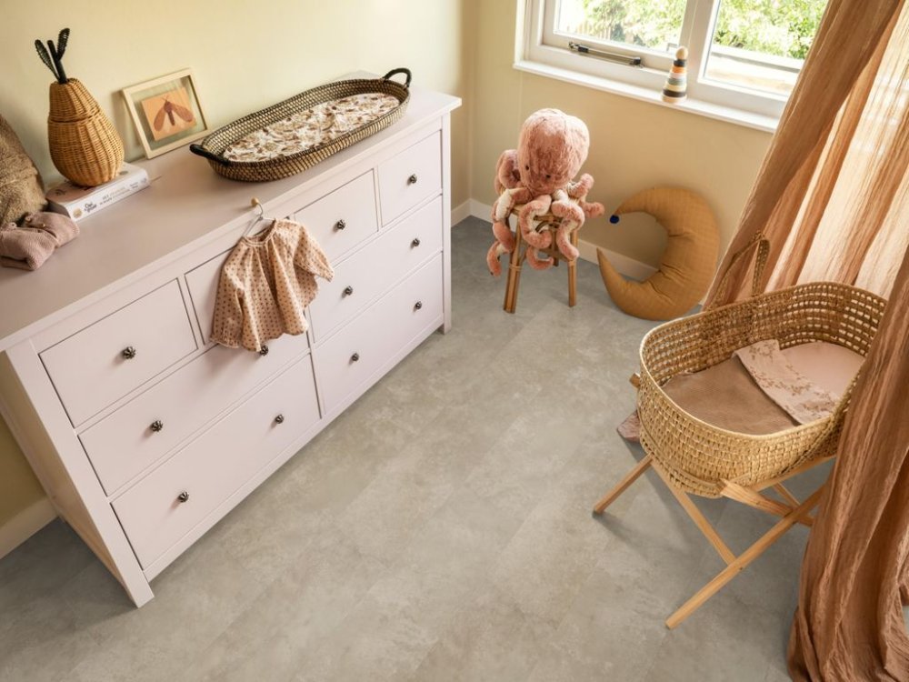 Ambiant Viretto Betonlook Plak PVC Beige - Ambiant