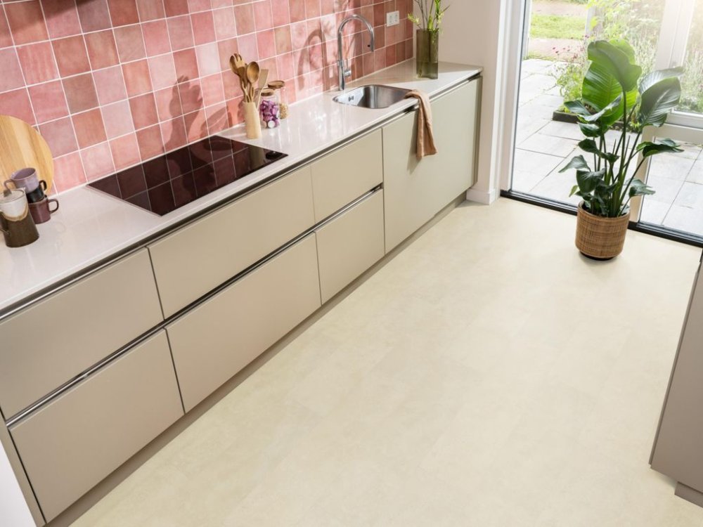 Ambiant Viretto Betonlook Plak PVC Beige - Ambiant