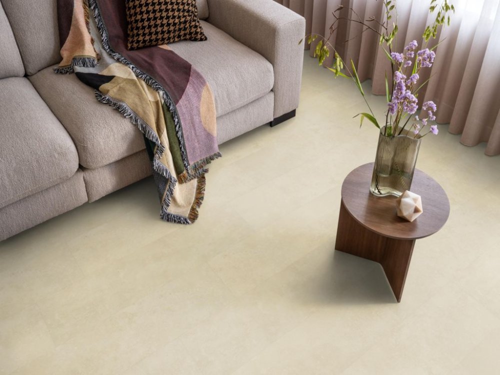 Ambiant Viretto Betonlook Plak PVC Beige - Ambiant