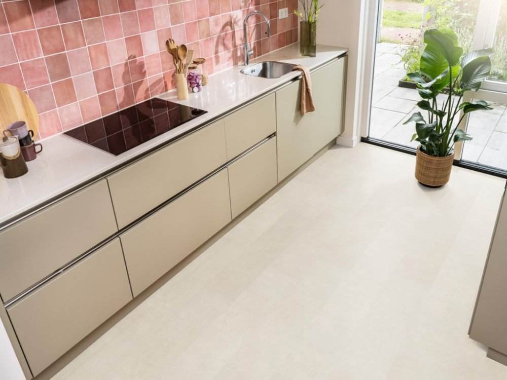 Ambiant Viretto Betonlook Plak PVC Beige - Ambiant