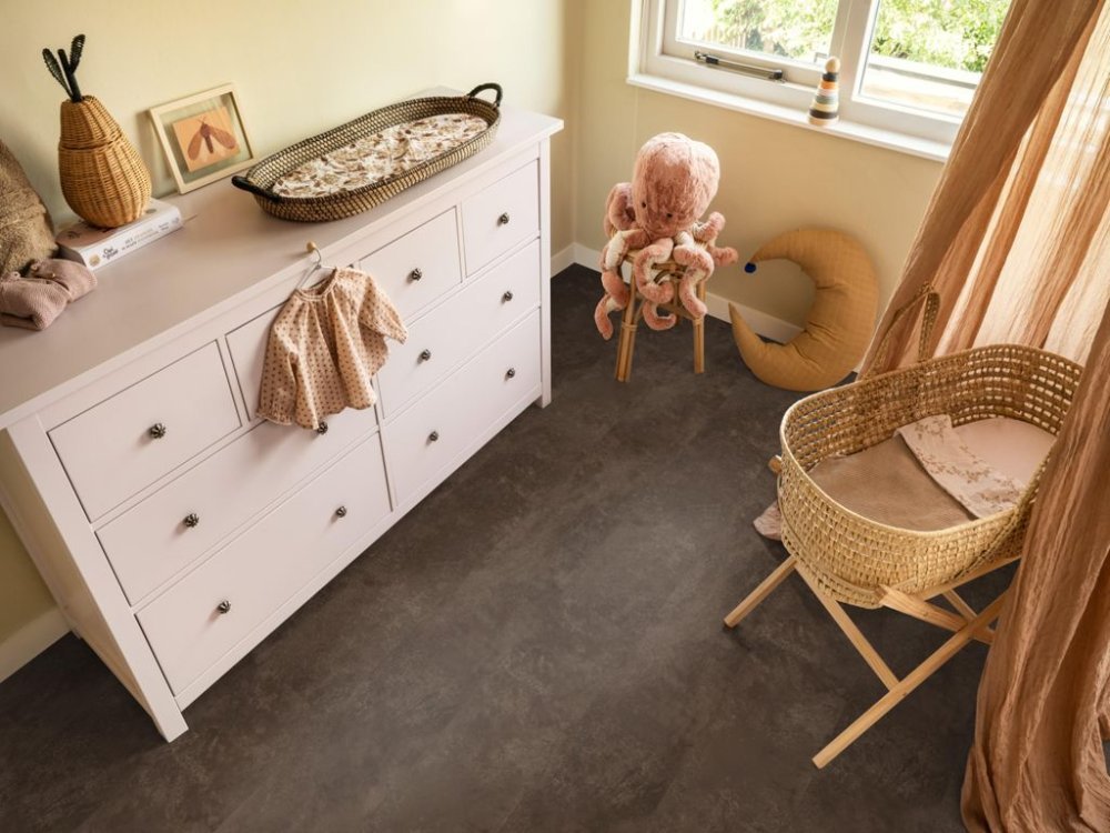 Ambiant Viretto Betonlook Plak PVC Bruin - Ambiant
