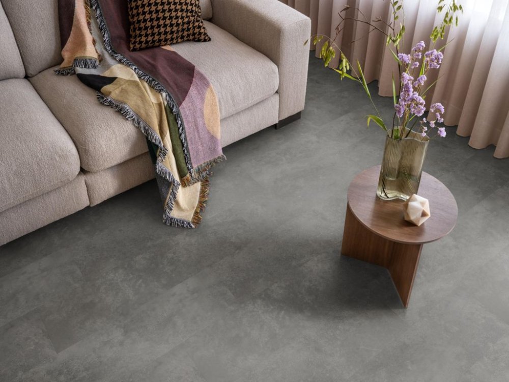 Ambiant Viretto Betonlook Plak PVC Grijs - Ambiant