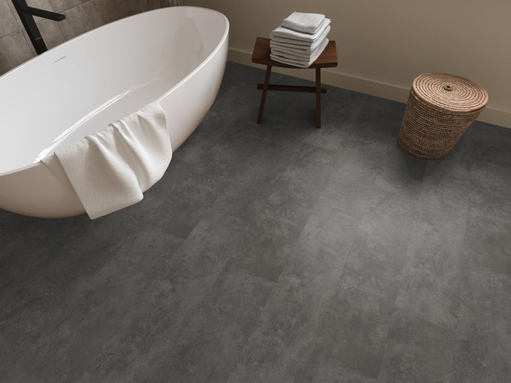 Ambiant Viretto Betonlook Plak PVC Grijs - Ambiant