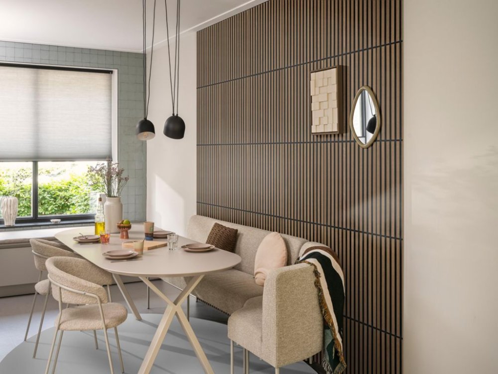 Ambiant Silentlines Tegellook wandpaneel Naturel - Ambiant