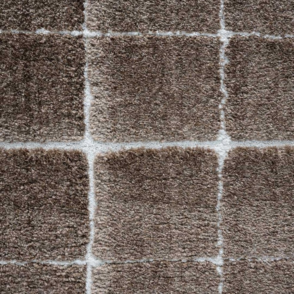 Blocks warm brown | 240x340cm - Ambiant