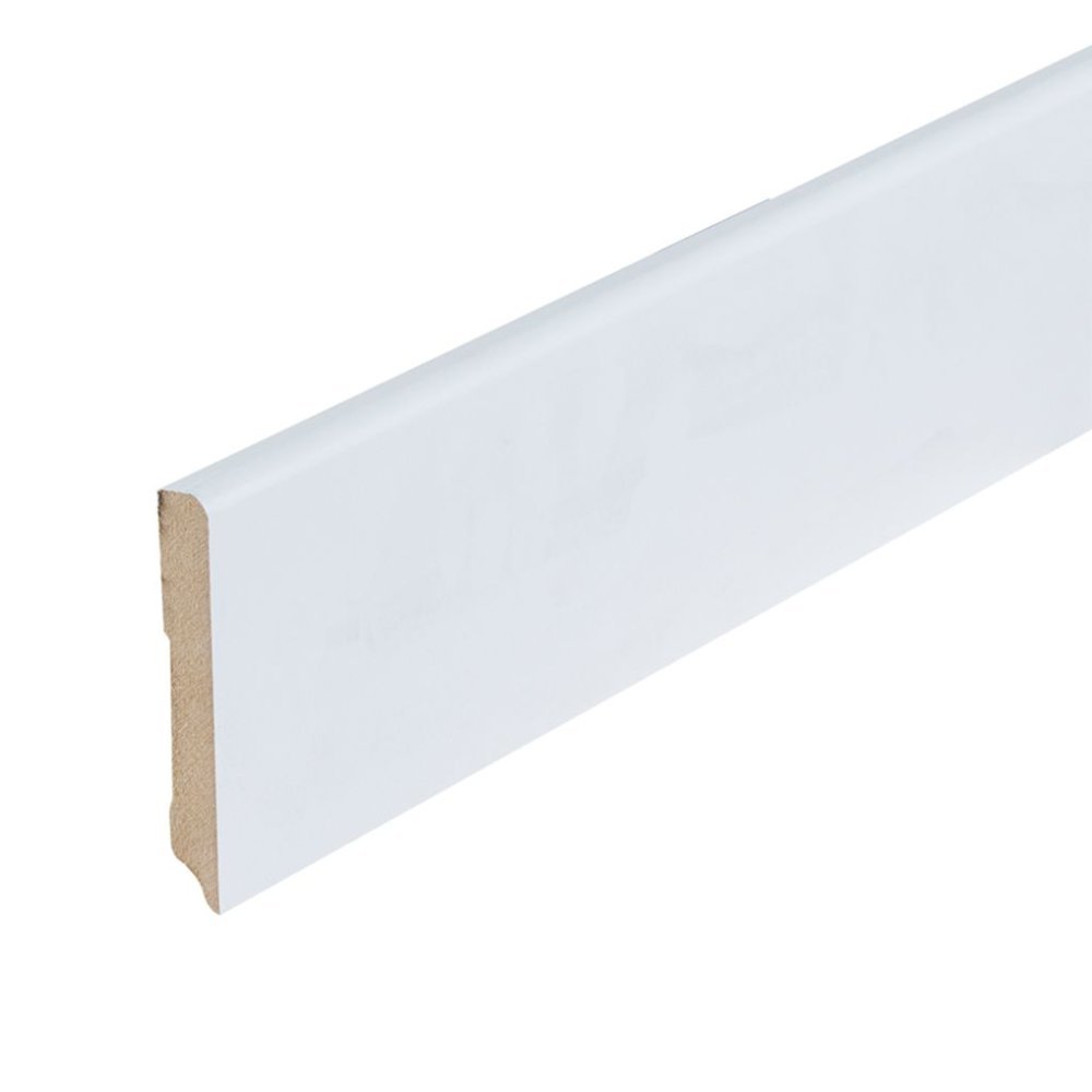Co-pro folieplint berlijn wit 90x12 - Ambiant